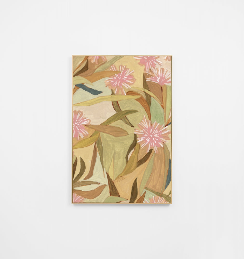 Expressive Wattle Khaki Canvas