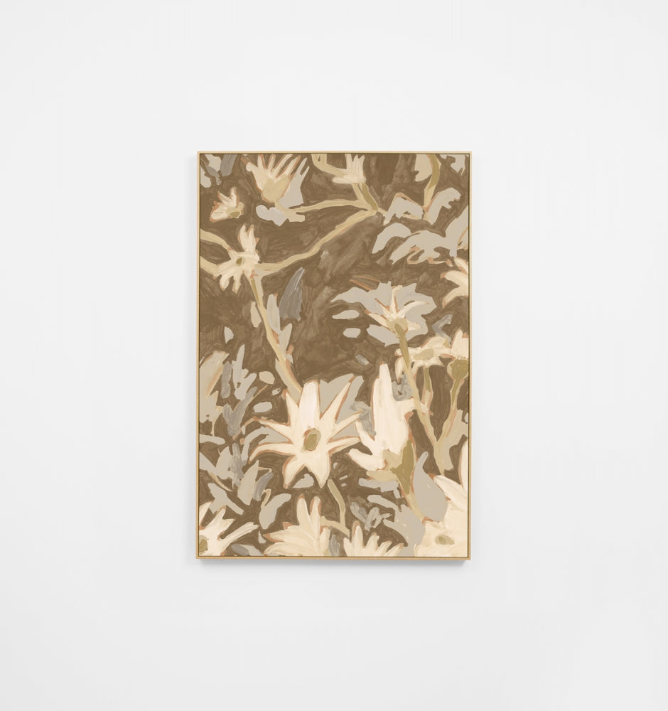 Flannel Flowers Natural Canvas