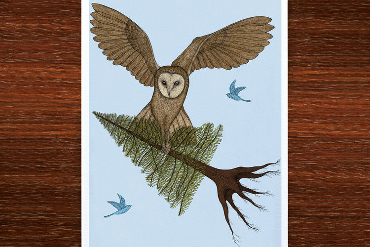 Owl in Flight