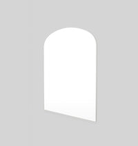 Bella Arch 120 x 180 Bright White