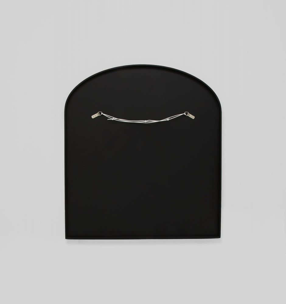 Bella Arch 90 x 100 Black Gloss
