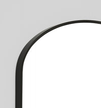Bella Arch 90 x 100 Black Gloss