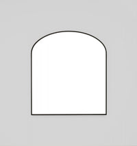 Bella Arch 90 x 100 Black Gloss