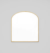 Bella Arch 90 x 100 Brass
