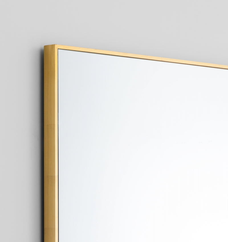 Bella Rectangle: Brass