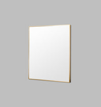 Bella Rectangle: Brass