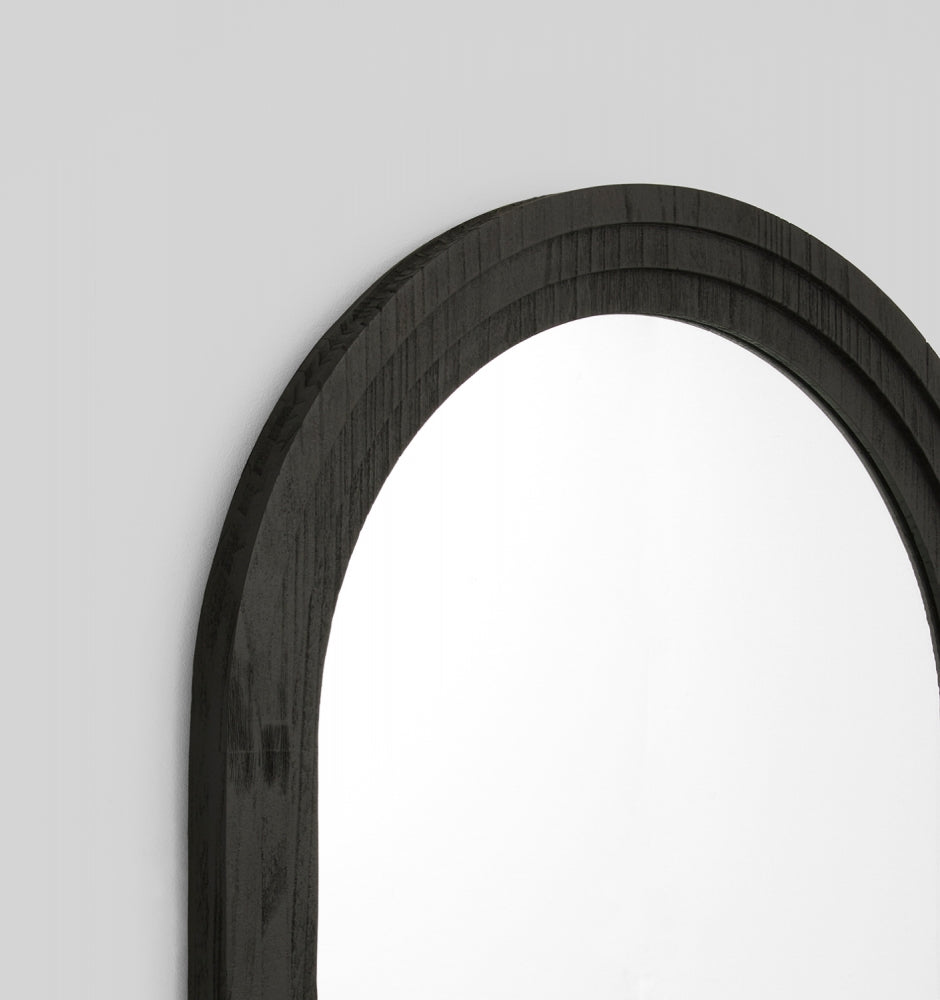 Belvedere Arch Dark Wood 80 x 132cm