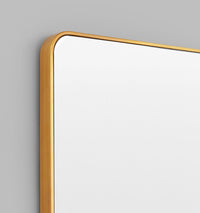 Flynn Curve Rectangle: Brass