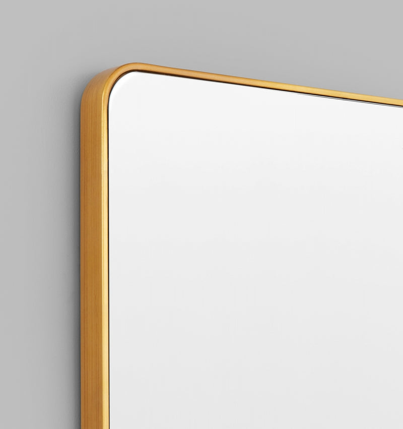 Flynn Curve Rectangle: Brass