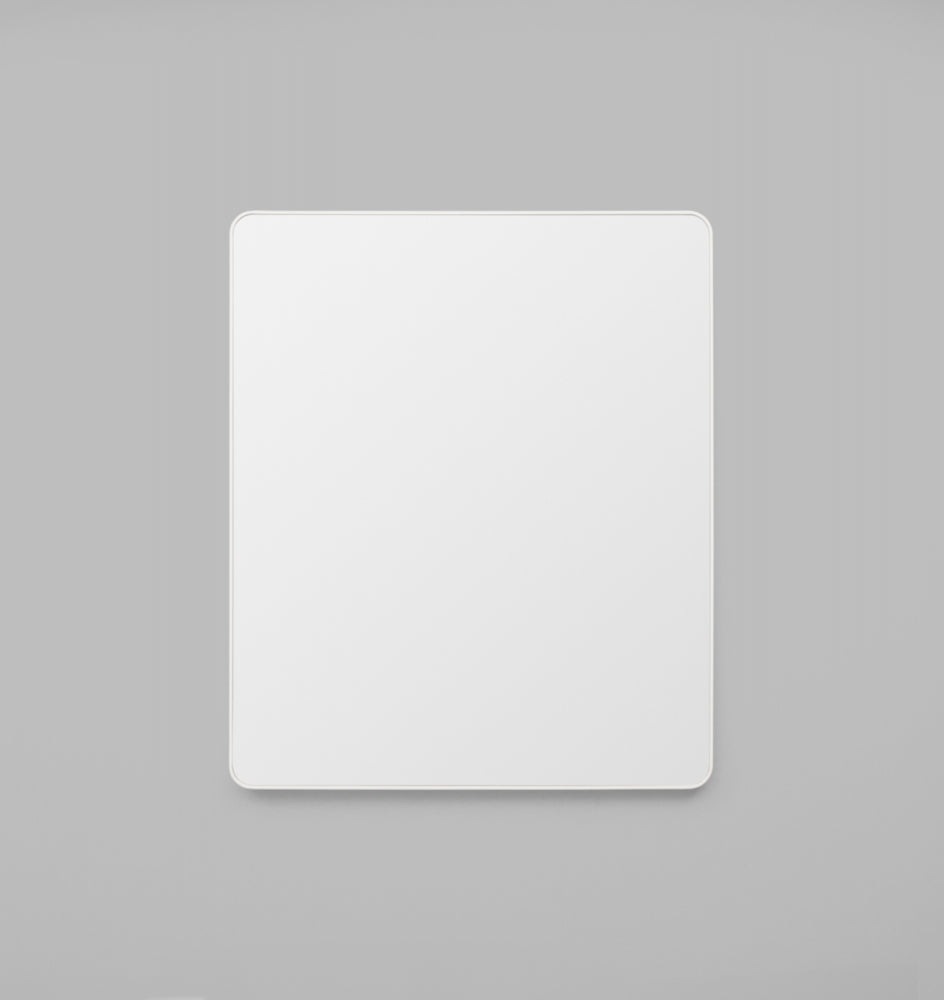 Flynn Curve Rectangle: White