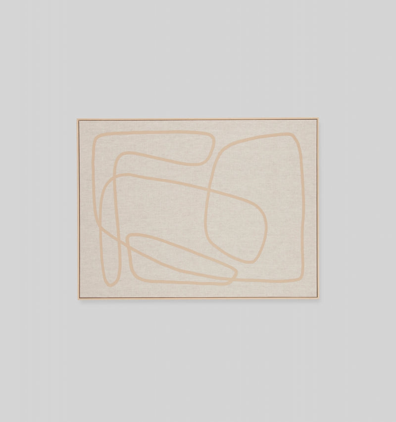 Peridot Fawn 3 Framed Screenprint