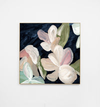 Whimsical Blooms Blue 1 Canvas