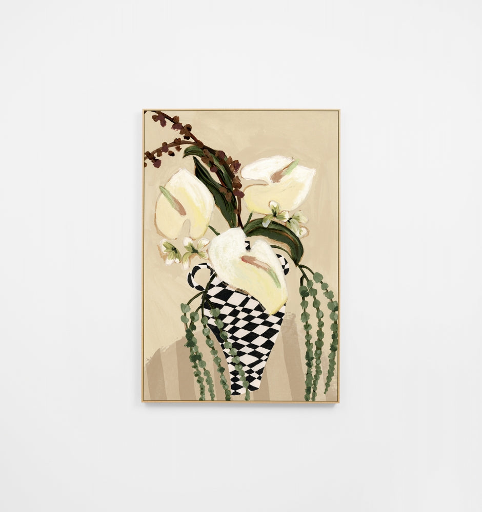 Unique Arrangement Natural Canvas