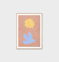 Sunshine Bird Blush Print
