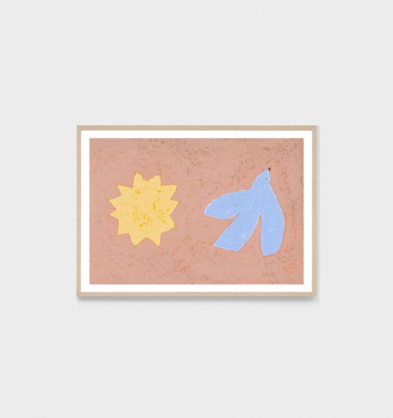 Sunshine Bird Blush Print