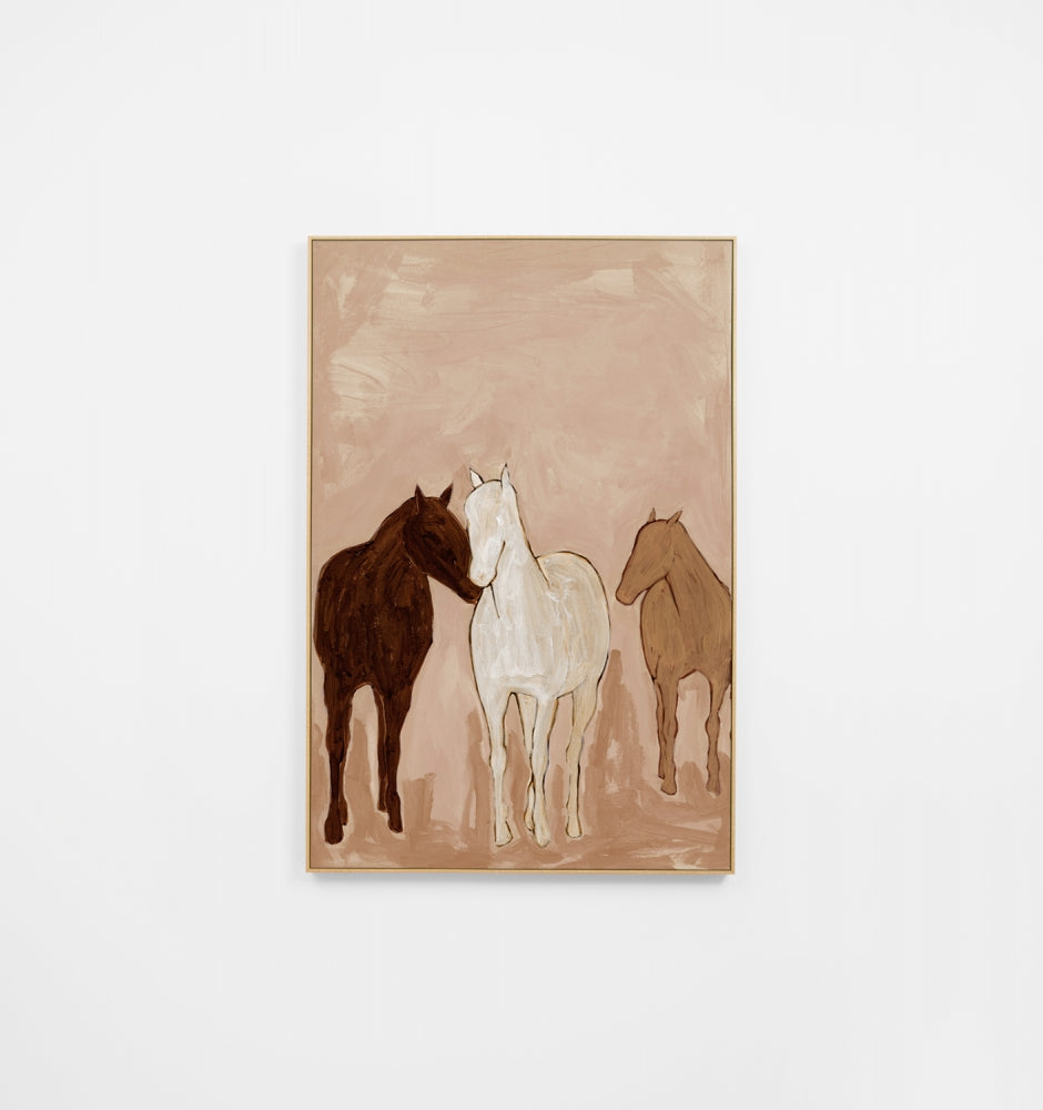 Roaming Herd Natural Canvas
