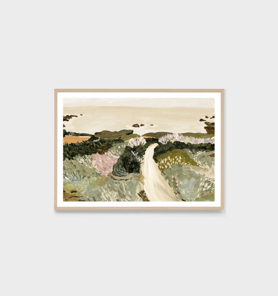 Seaside Meadow Spring Print