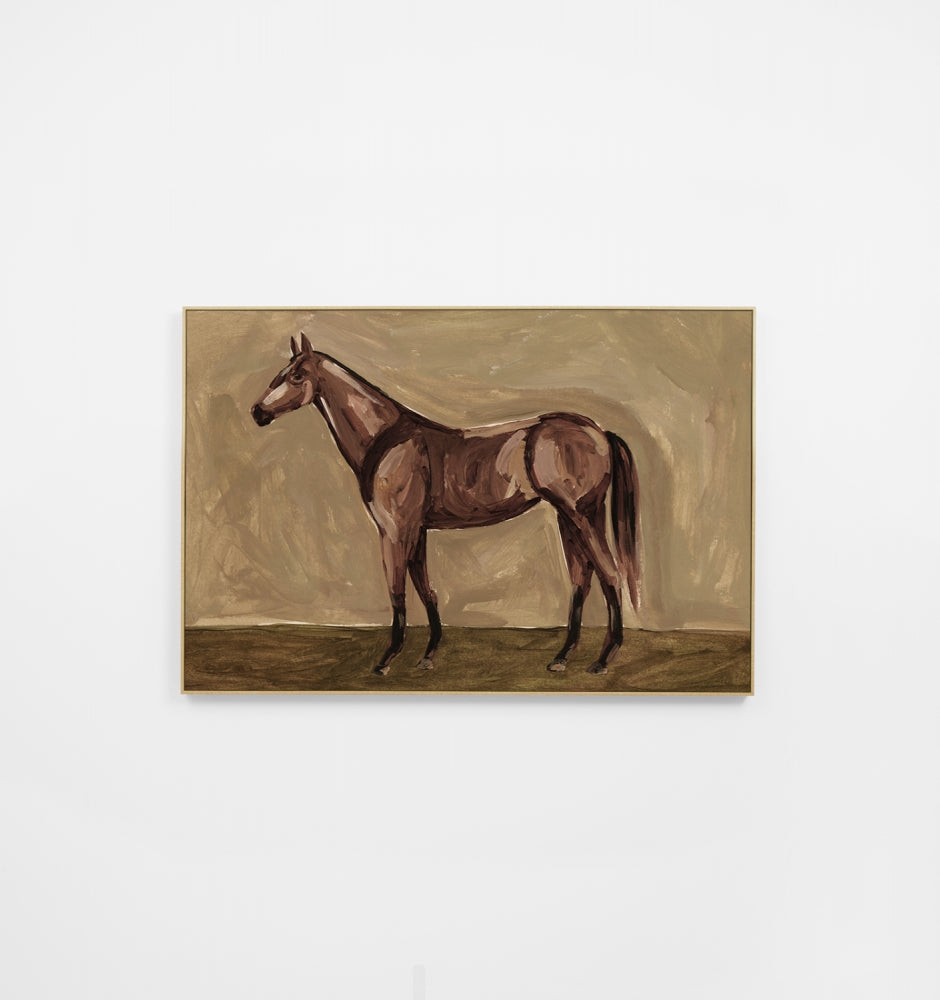 Painted Steed Natural Canvas