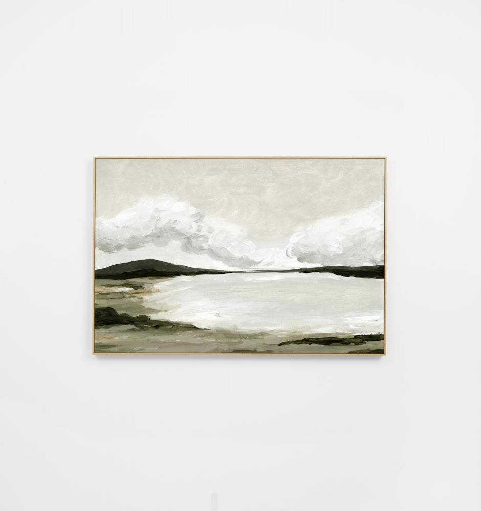 Peaceful Vista Haze Canvas