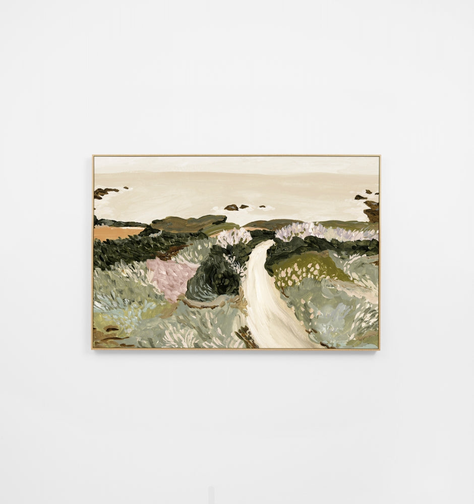 Seaside Meadows Spring Canvas