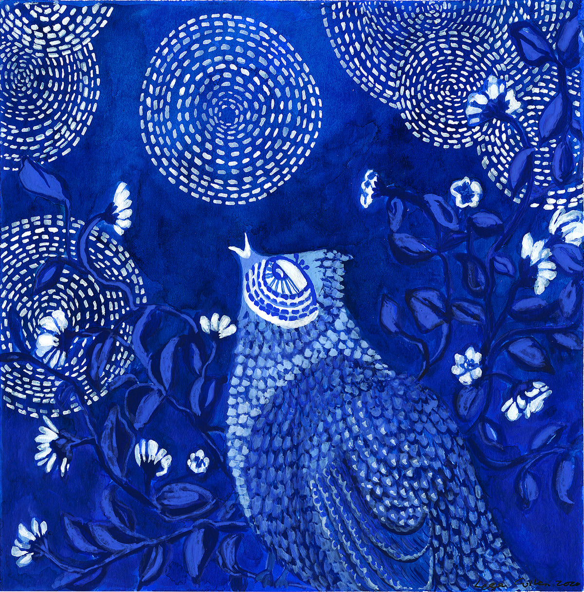 Blue Moon Series - Nightingale Serenades The Night