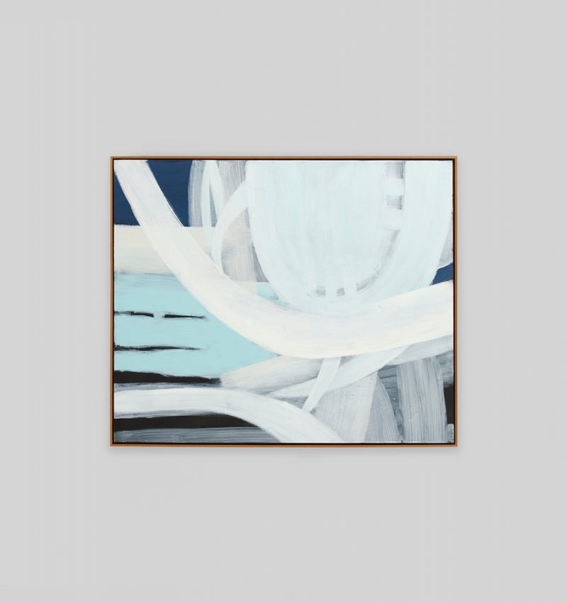 Byron Blue 1 Framed