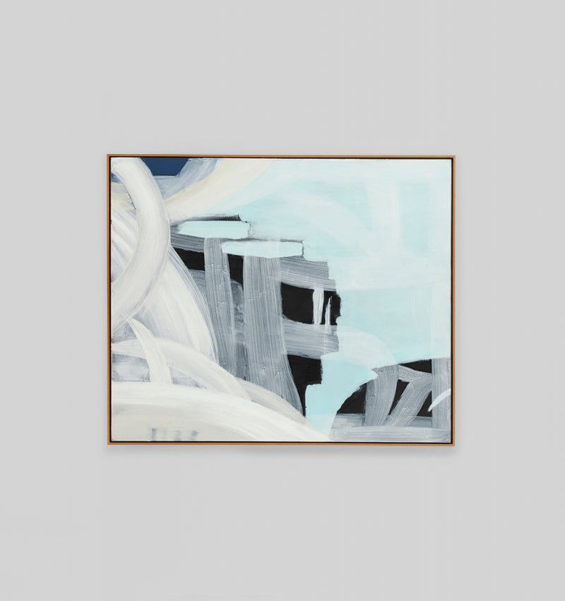 Byron Blue 2 Framed