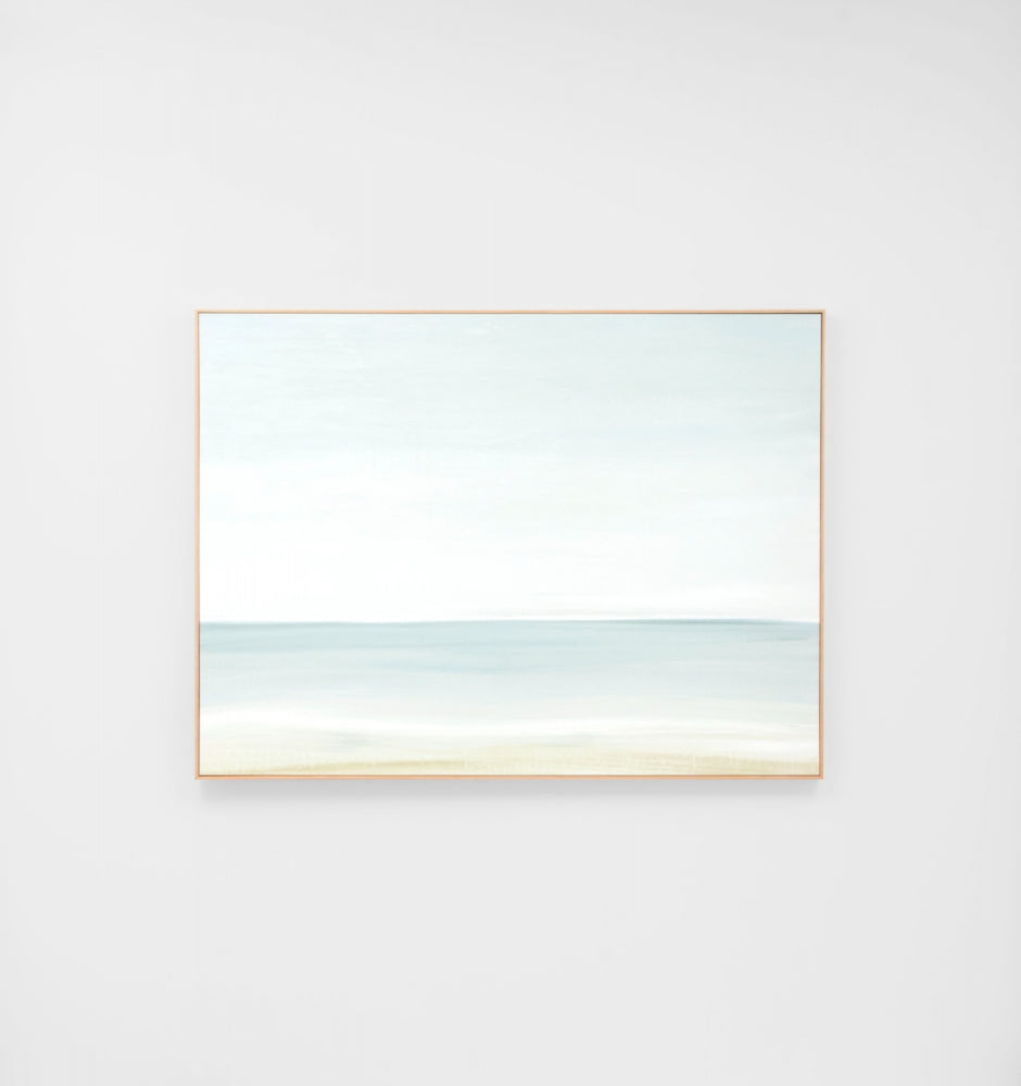 Ocean Horizon Framed Canvas