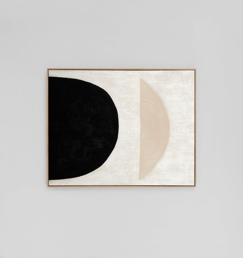 Sculpture Black 1 Framed